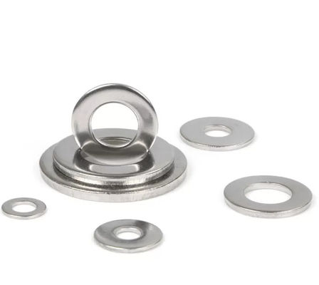 DIN125A เครื่องซักผ้า / เครื่องซักผ้าเหล็กแข็ง M3-M100 ธรรมดา / ดํา