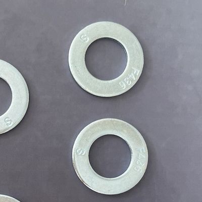 F436 เครื่องล้างความยืดหยุ่นสูง 1/4&quot; - 4&quot; Plain / Dacromet สําหรับการประกอบเครื่องจักรหนัก